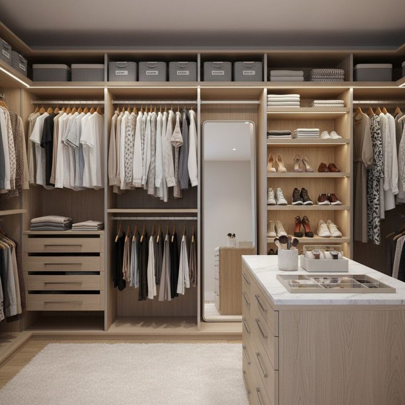 Closet Shelving Installation in Raleigh, NC