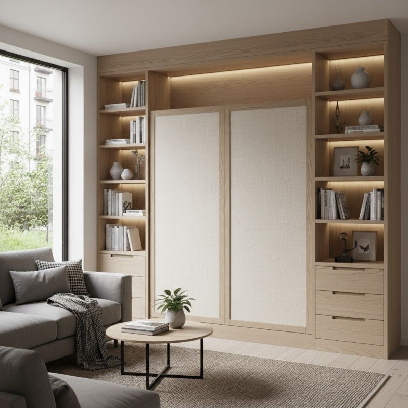 Custom Bookshelves Installation in Winston Salem, NC