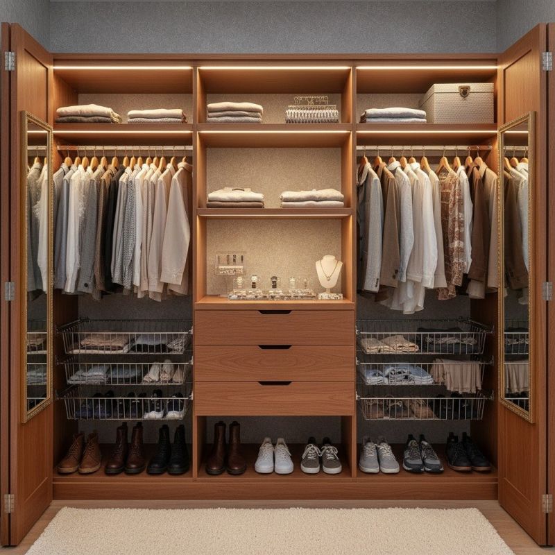 Walk In Closet Remodeling in Annapolis, MD